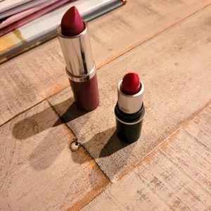 New Mac Lipstick Bundle: Travel size Mac Cockney & Reg size Clinique, Love Pop